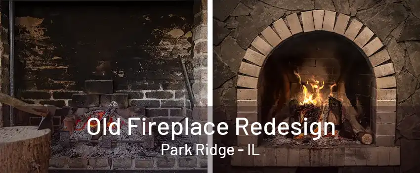 Old Fireplace Redesign Park Ridge - IL